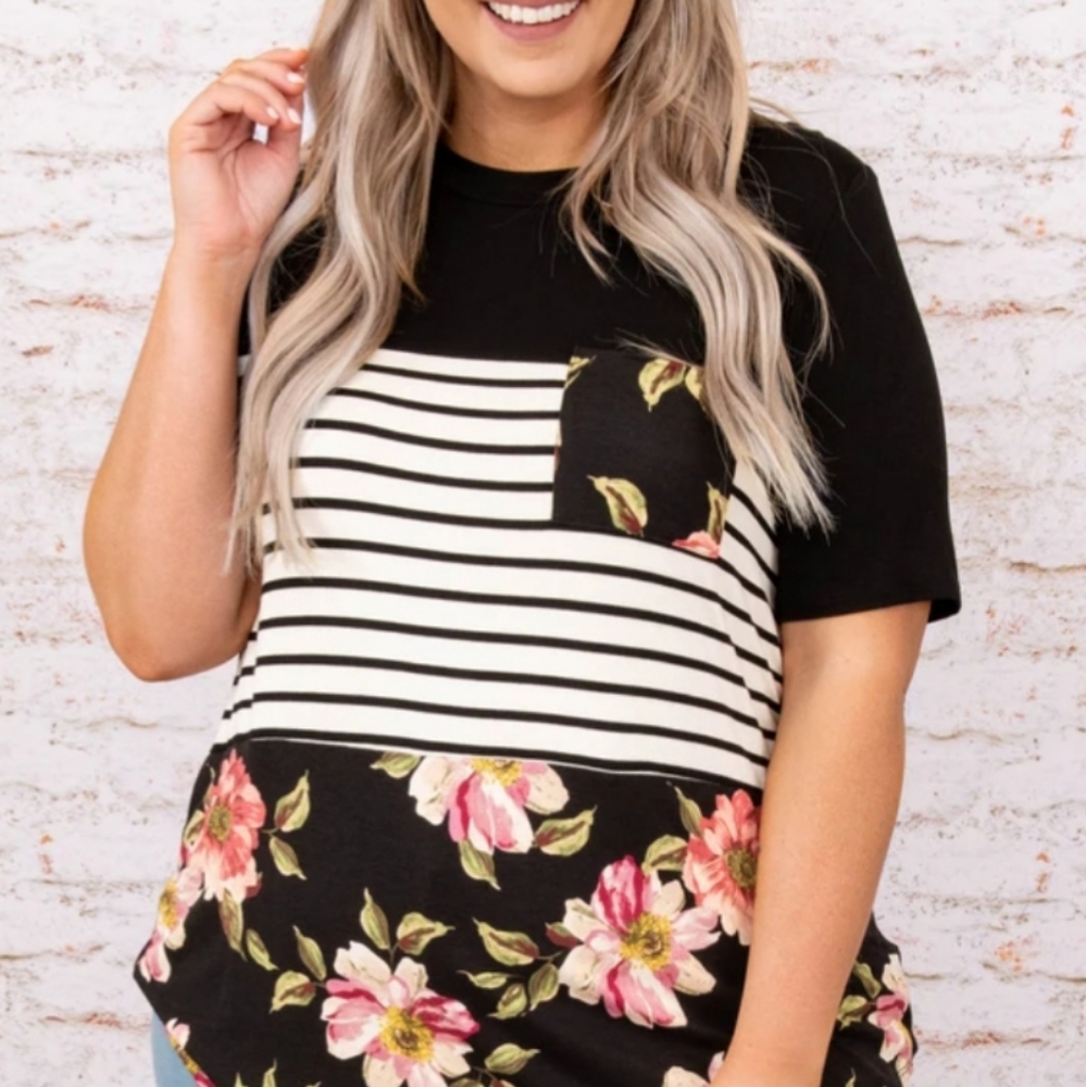 Patterned Tee